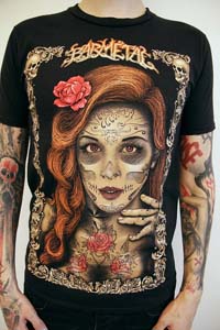 Barmetal Pin Up T-Shirt