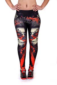 Barmetal Polka Trash Leggings