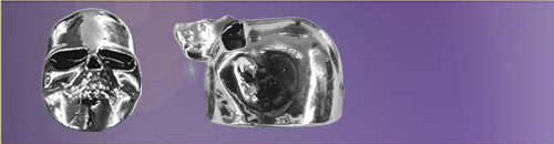 Metal Skull II - Guitar knobs